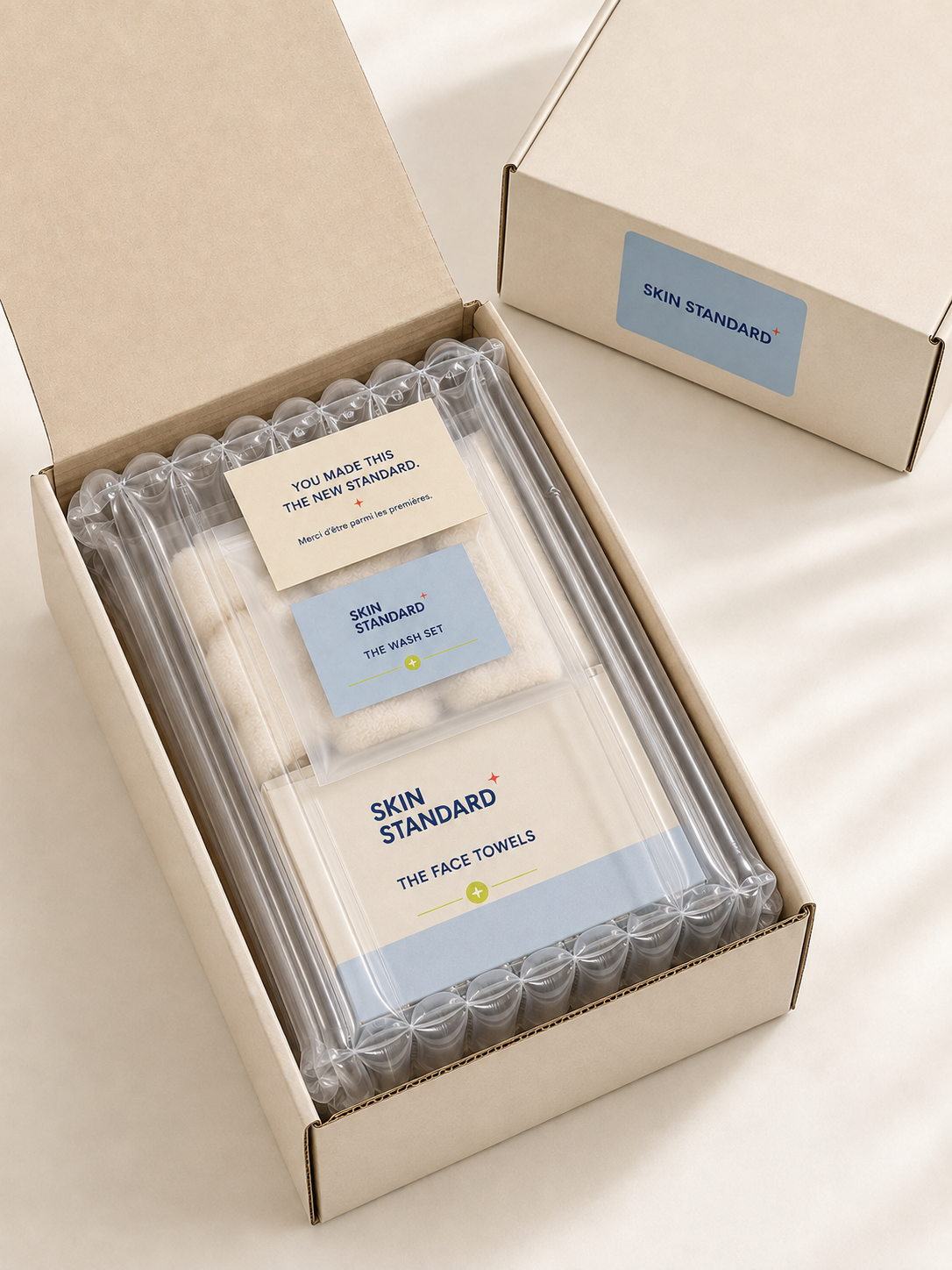 Wash Set SKIN STANDARD dans son coffret